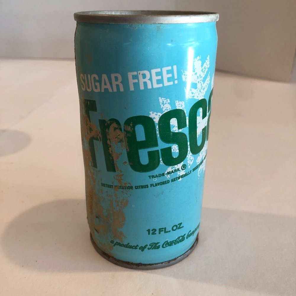 VINTAGE Empty Sugar Free Fresca 12 oz Can #F13